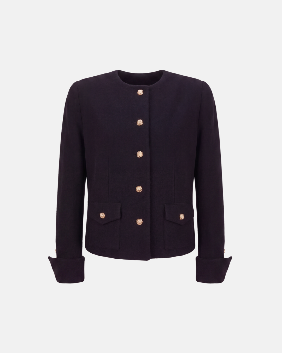 Bouclé Blazer aus Wolle